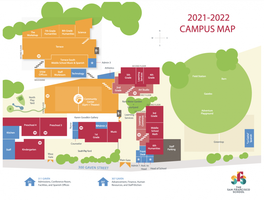 Campus Map 2021-22