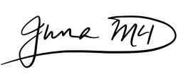 Juna McDaid signature
